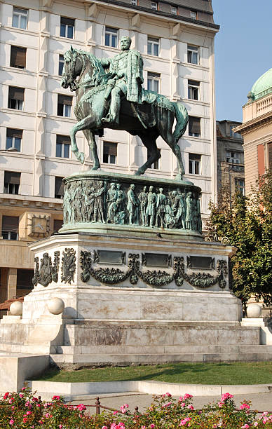 istock the monument of prince Mihailo 176087164