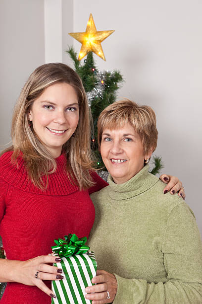 istock Mother And Daughter At Christmas 176087772