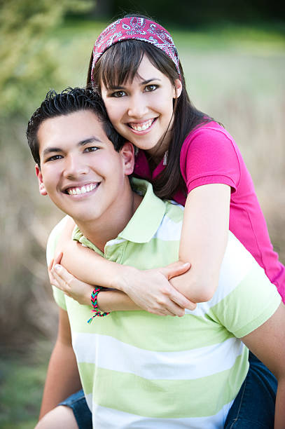 istock Loving brother and sister 176087942