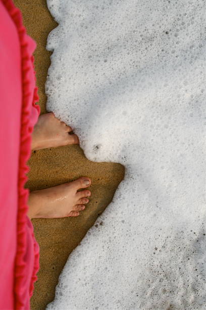 istock Feet in Ocean Foam 176087945