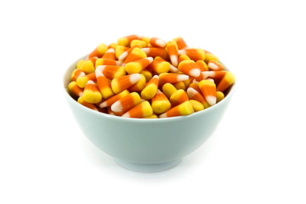 istock Bowl of Candy Corn Isolated on White 176088072