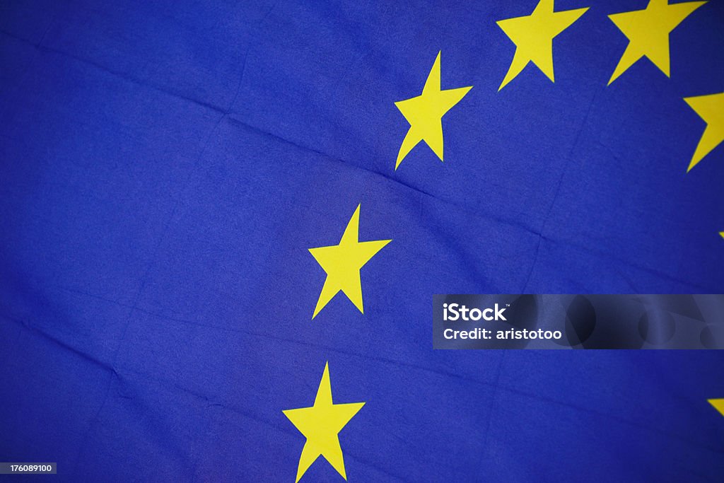 Bandeira Europeia - Foto de stock de Bandeira royalty-free