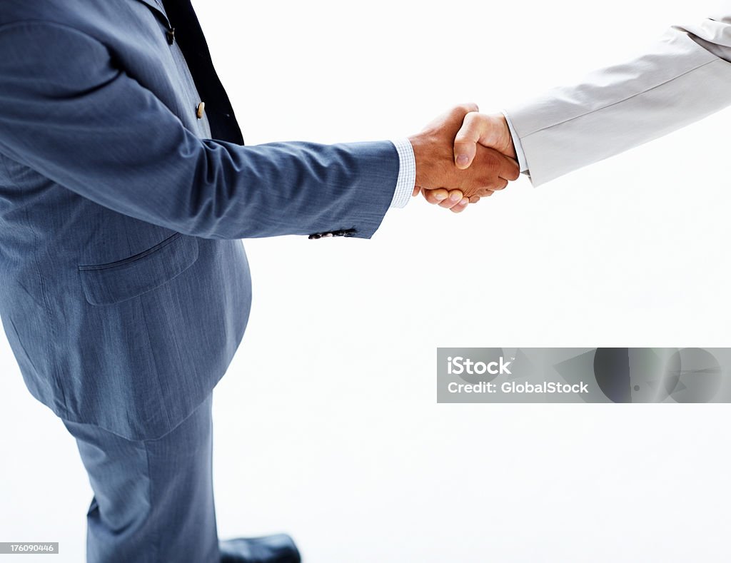 Business colleagues shaking hands - Royalty-free Abanar Foto de stock