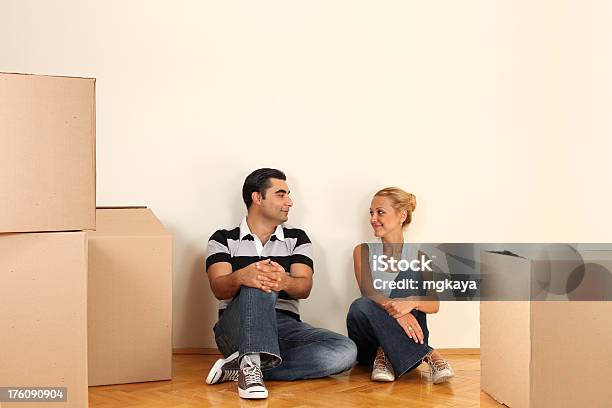Moving House Stock Photo - Download Image Now - 25-29 Years, Adult, Adults Only
