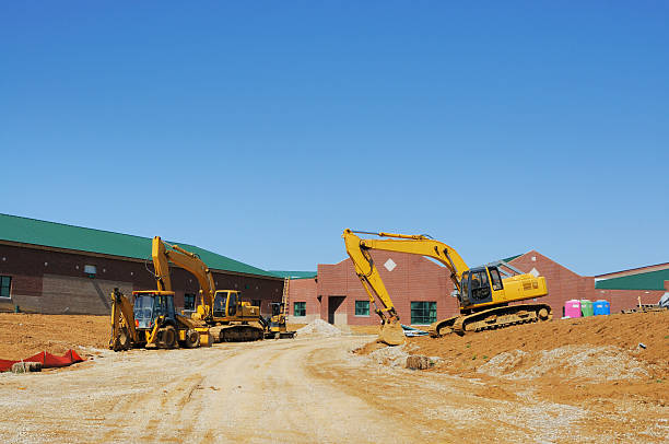 istock Excavator Heavy Equipment on Construction Site 176091215