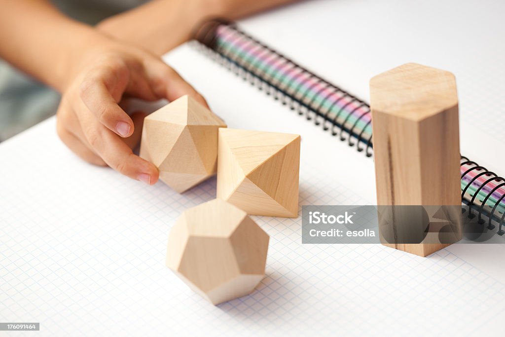 Geometría de aprendizaje - Foto de stock de Agarrar libre de derechos