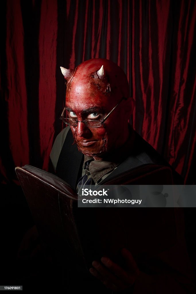 Devil Businessman The devil doing business.Click Images To View This Lightbox Devil Stock Photo