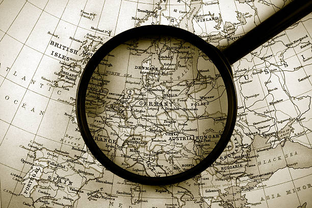 istock Old Map of Europe 176092047