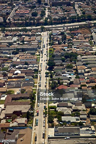 Luftbild Von Los Angeles California Xxxl Stockfoto und mehr Bilder von Inglewood - Inglewood, Flughafen Los Angeles, Highway 105