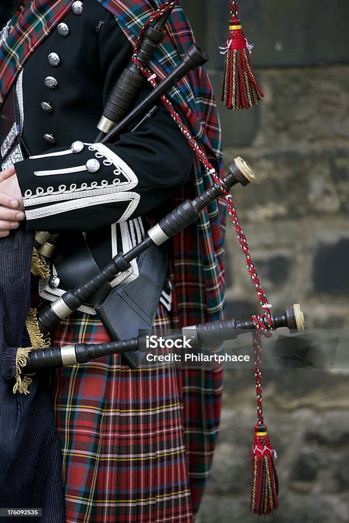 tartan escoceses tradicionales - Foto de stock de Escocia libre de derechos