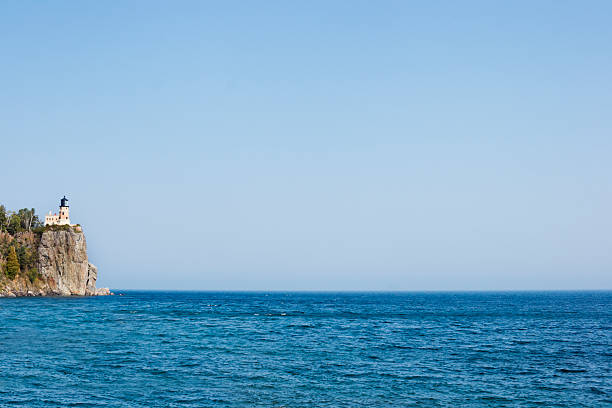 A big white yacht moored on the Ioanian sea, Greece.