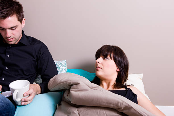 istock Woman Upset With Her Husband For Working Late 176093497