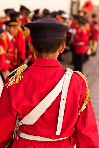Red School Band member in Peru