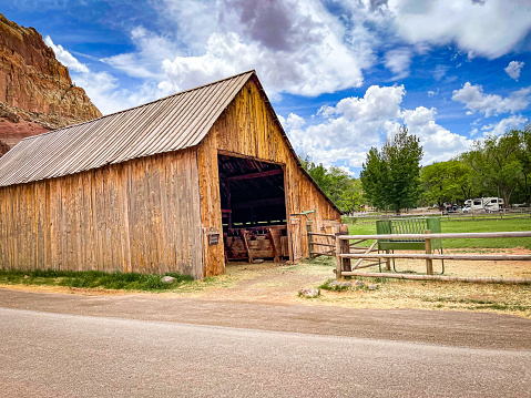 Barn in Capitol Reef National Forest Utah