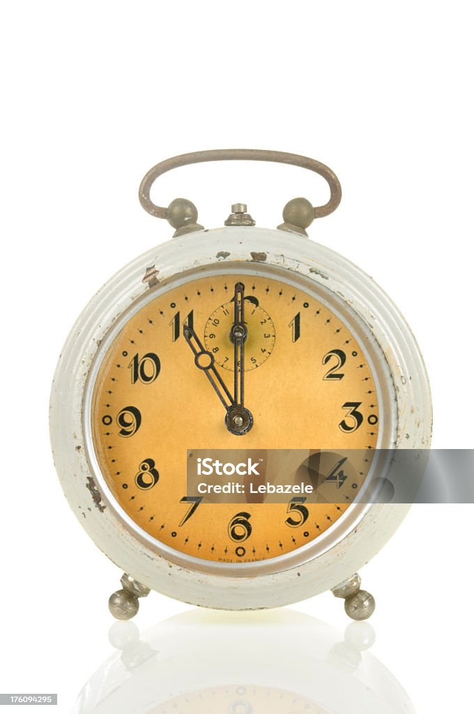 23, 00 antiguo reloj despertador - Foto de stock de 1960-1969 libre de derechos