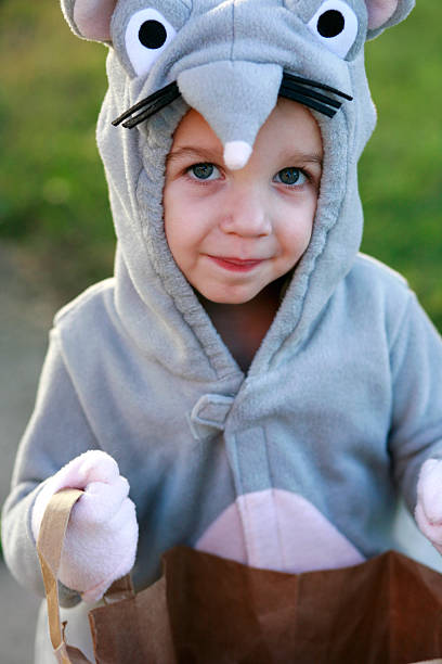 istock Young Halloween Trick or Treater 176094467