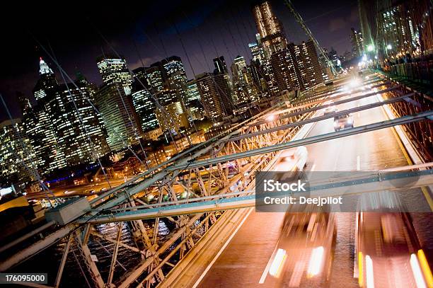 ブルックリン橋とマンハッタン南端部ニューヨーク市米国 - つり橋のストックフォトや画像を多数ご用意 - つり橋, アクションショット, アメリカ合衆国
