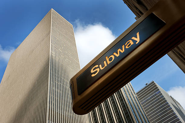 istock Subway sign in NYC 176095134