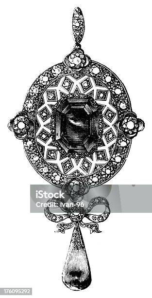 Locket Stock Illustration - Download Image Now - Victorian Style, Locket, Jewelry