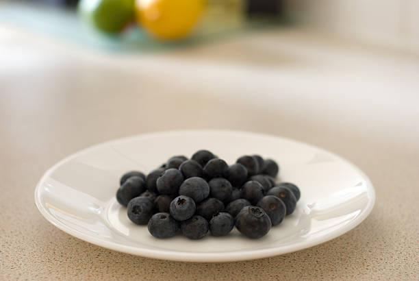 Fresh blueberries