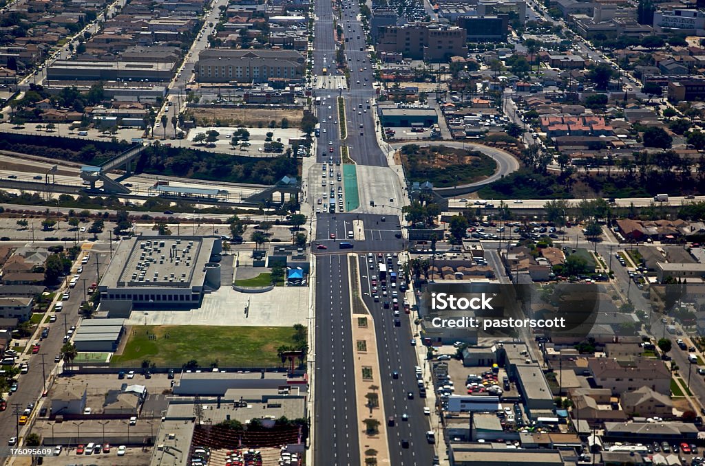 Vista aérea de Los Angeles California, XXL - Foto de stock de Aire libre libre de derechos