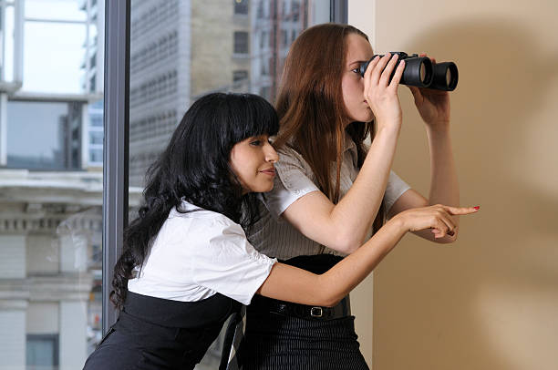 istock Spying young women 176095801