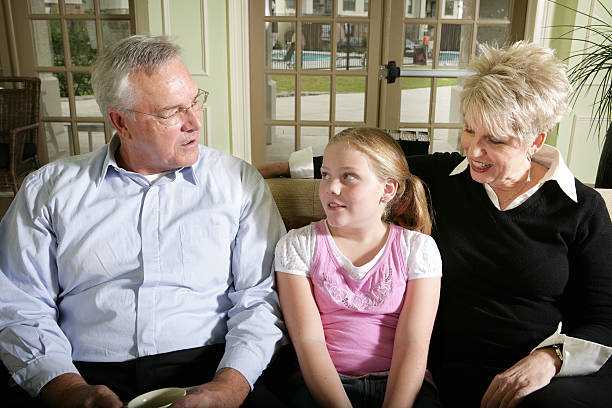istock Grandparents with Granddaughter 176096008