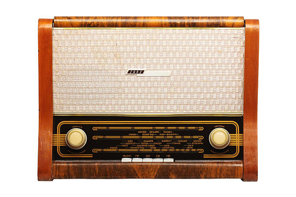 Old Russian Radio Phonograph