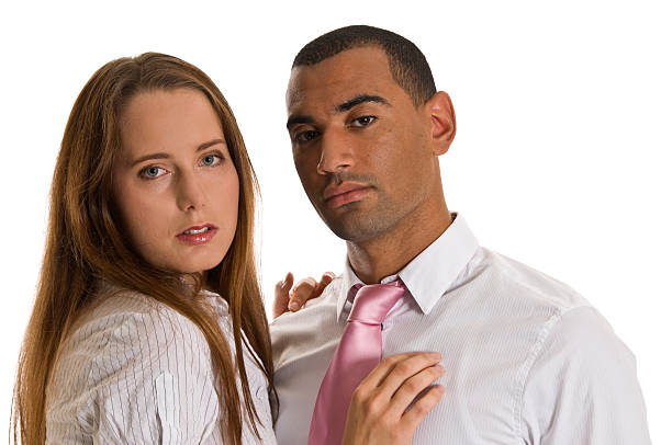 istock Loving business couple close 176096290