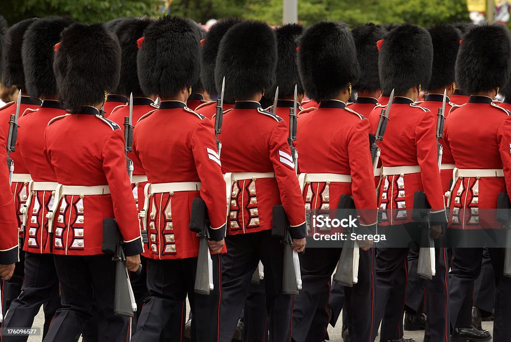 Canadian guardas - Foto de stock de Cultura inglesa royalty-free