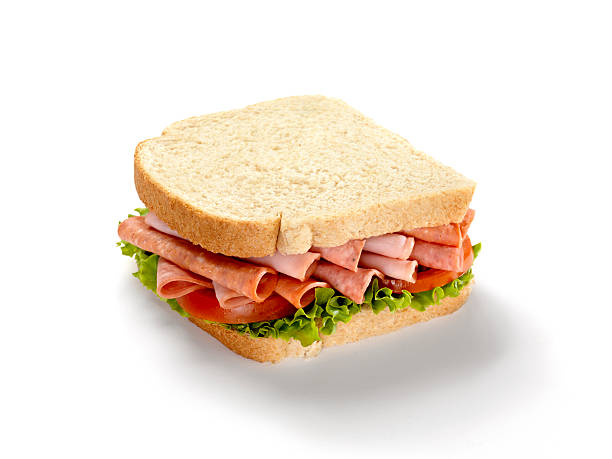 istock Italian Deli Sandwich from Above 176097644