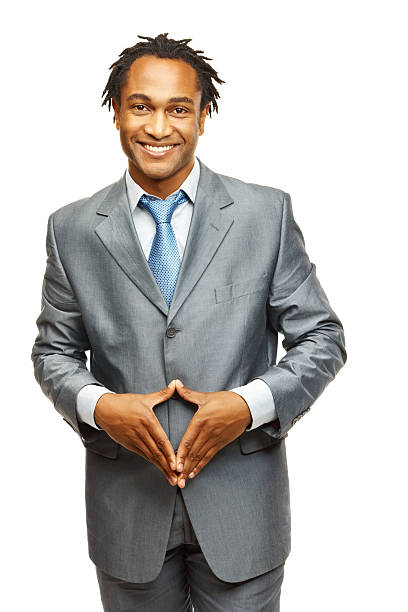 istock Happy young business man gesturing 176099397