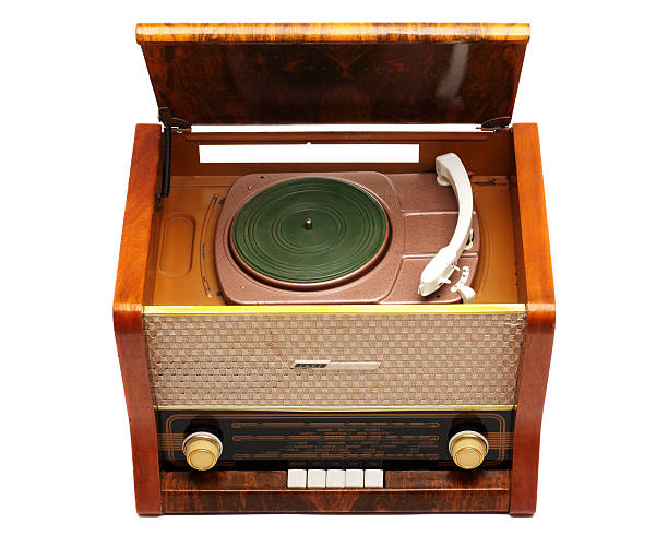 Old Russian Radio Phonograph