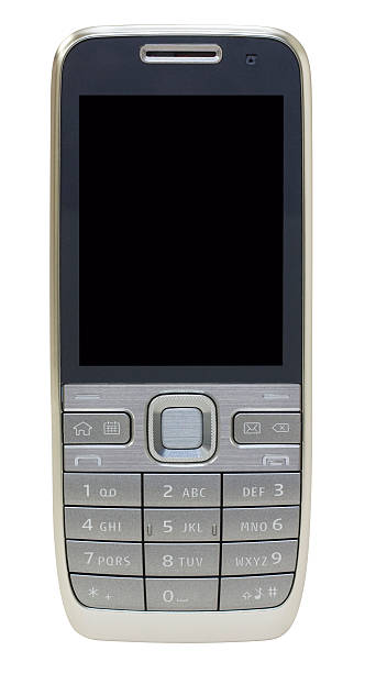 istock Metal Mobile Cell Phone isolated with clipping path 176099513