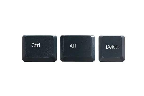 Photo of Ctrl alt delete keys