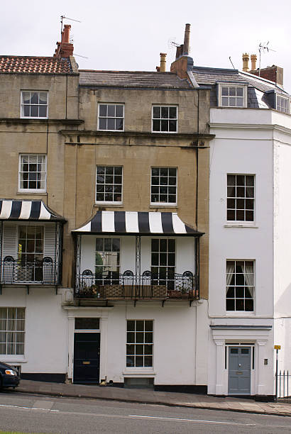 istock Victorian houses in Bristol, England 176100105
