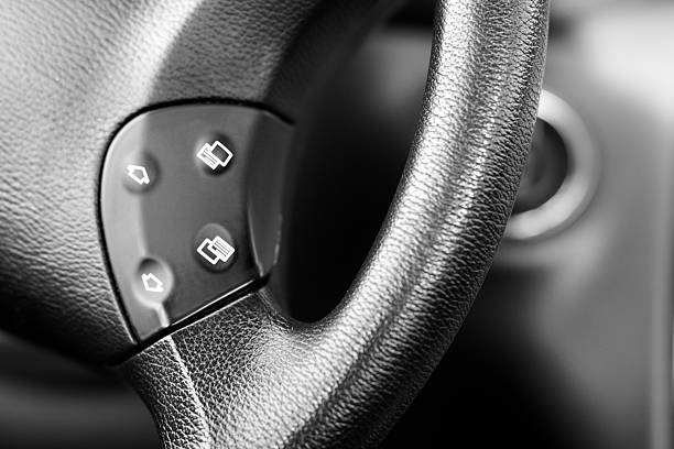 istock part of a modern car wheel - Multifunktionslenkrad 176100108