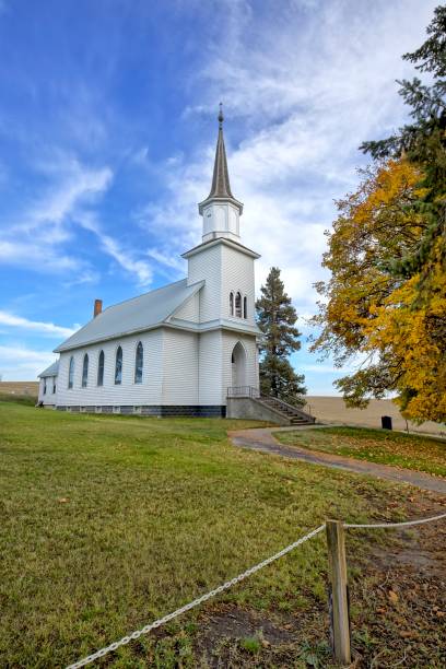 istock Small country church in Idaho. 1761002542