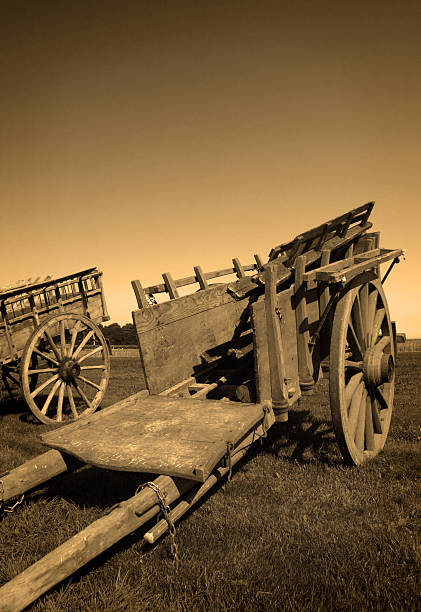 istock Vintage horse carts 176100325