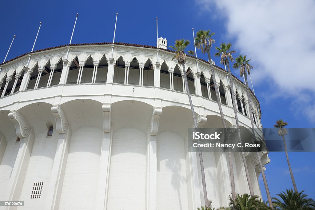 Avalon-Catalina Island historische Casino und Ballsaal - Lizenzfrei Insel Catalina Island Stock-Foto