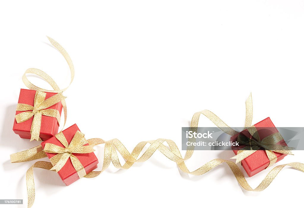 Scatole regalo e nastri - Foto stock royalty-free di Compleanno