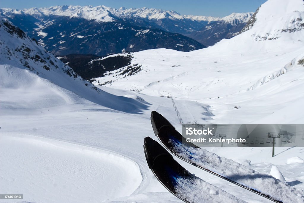 Tour de Ski - Photo de Alpes européennes libre de droits