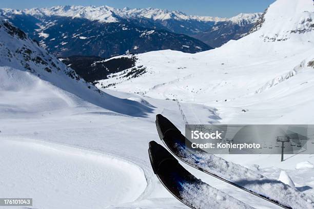 Photo libre de droit de Tour De Ski banque d'images et plus d'images libres de droit de Alpes européennes - Alpes européennes, Blanc, Bleu