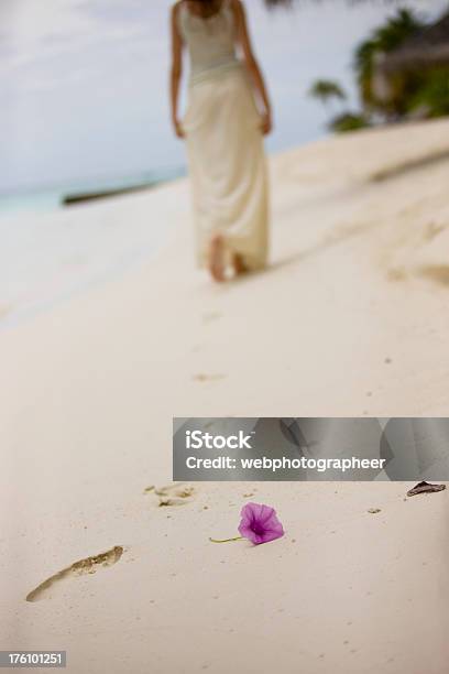 Walking Am Strand Stockfoto und mehr Bilder von Abgeschiedenheit - Abgeschiedenheit, Auf etwas treten, Blume