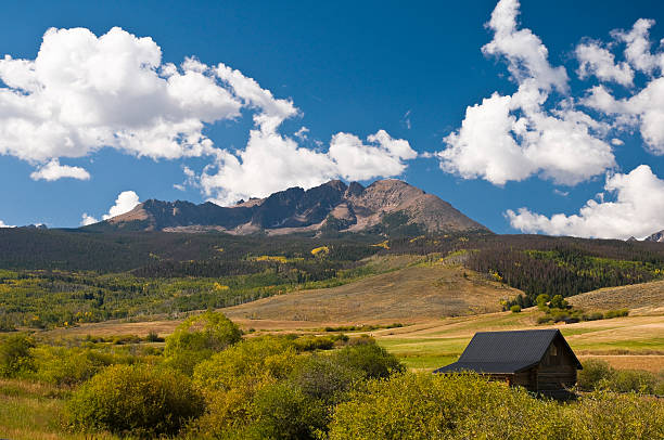 istock Farm in the Rocky Mountains 176102216