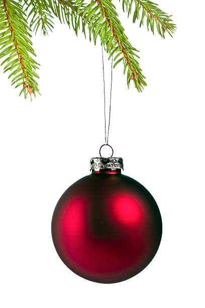 istock Christmas ball on branch 176102224