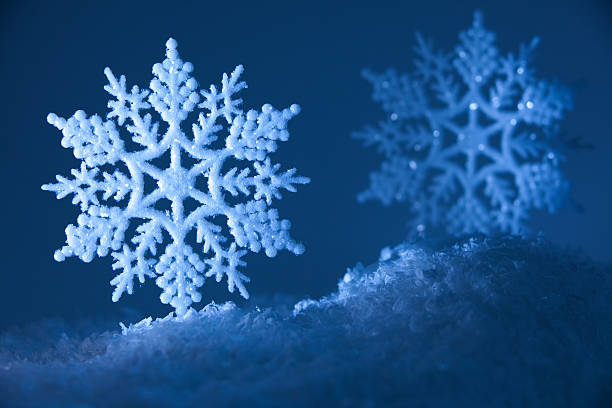 istock Snowflakes in the snow 176102562