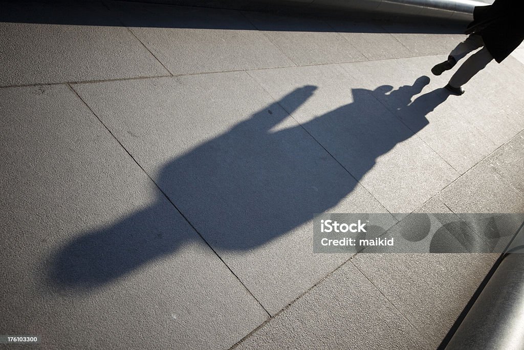 Люди тени - Стоковые фото Бизнес роялти-фри