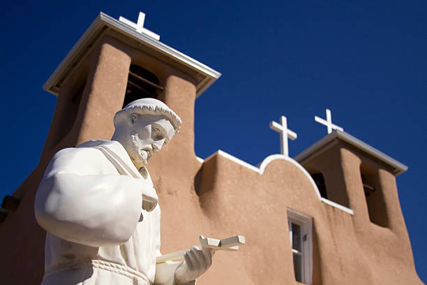 san francisco de asís - ranchos de taos imagens e fotografias de stock