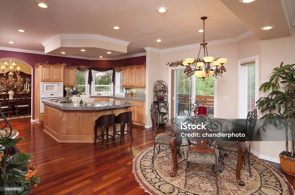 Kitchen-sala de jantar - Foto de stock de Aparelho de linha branca royalty-free